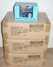 12 unopened LEYLAND 384 White Metal, very limited ed Model tractor 1/32 scale