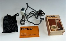 Vintage Pifco Mini Boiler Travel Water Heater Box Instructions Travel Bag