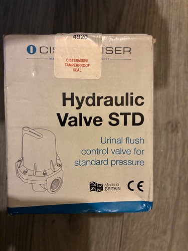 Cisternmiser hydraulic valve