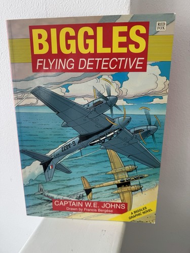Biggles flying detective red - detective,