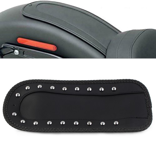 Black leather rivet rear - black,