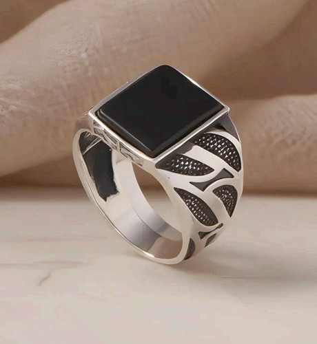 Surgical steel black onyx - surgical,