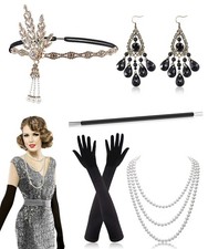 Alintor 1920s Accessories for Women Great Gatsby Accessories Women 1920s Head...