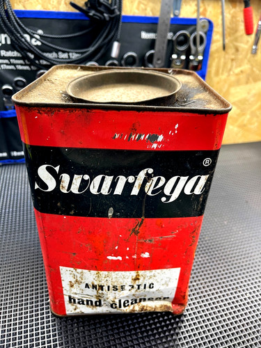 Swarfega vintage empty - swarfega,