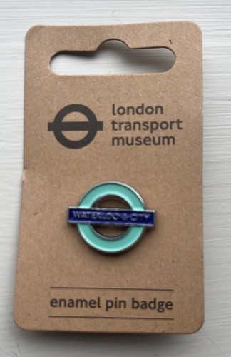 Waterloo city line enamel - city, line-
