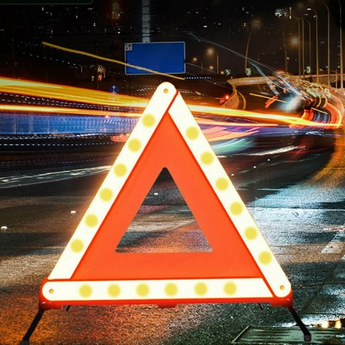 Car warning triangle - car, eu