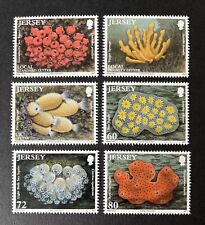 JERSEY 2011 MNH MARINE LIFE SEA SQUIRTS & SPONGES STAMP SET