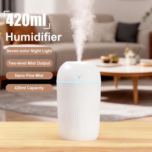 Portable mini humidifier 420ml - portable,