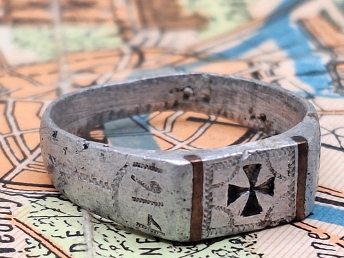 Patriotic ring iron - iron, 1914