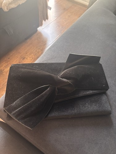 Black primark bow - black,