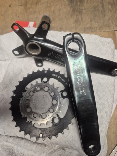 Surly crank set - crank, bike