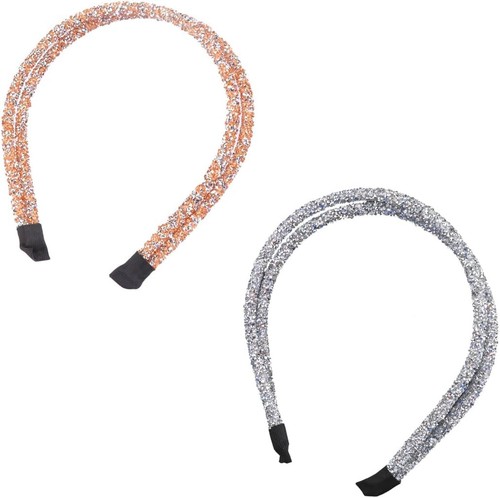 Rhinestone headbands set - 2x,
