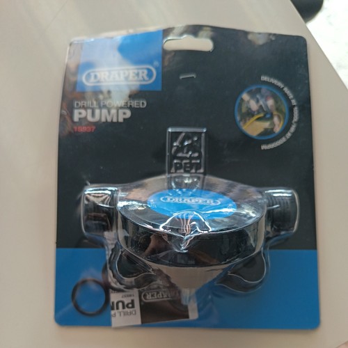 Draper drill powered pump - drill,