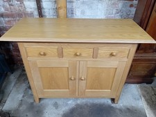 Oak sideboard with drawers