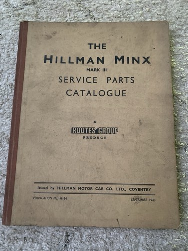 Vintage rootes hillman - vintage,