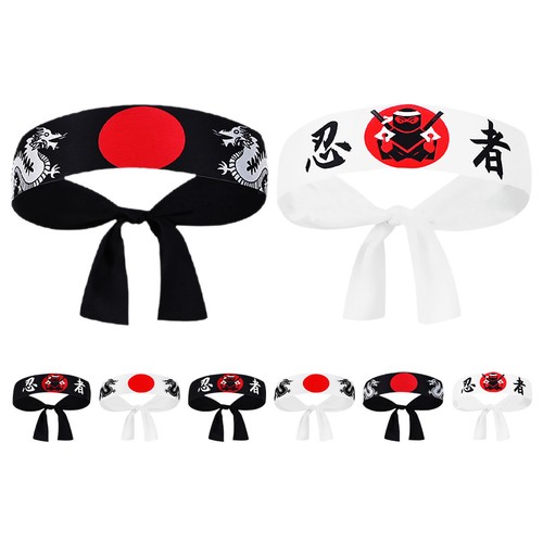 8pcs bushido headband samurai - bushido,