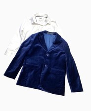 Zara  Velvet Suit Jacket Boys'