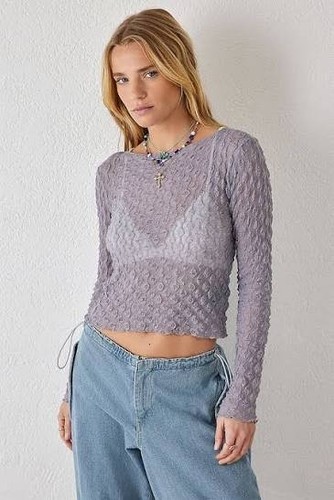 Urban outfitters mia lace top - mia,