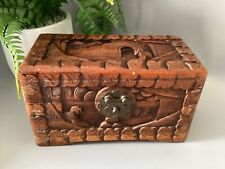 Vintage  Oriental Hand Carved