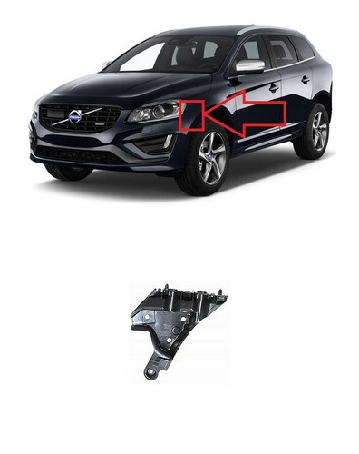 New front bumper - front, holder
