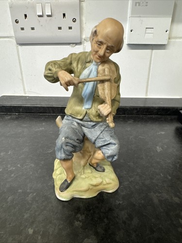 Figure old man sitting - figure, of