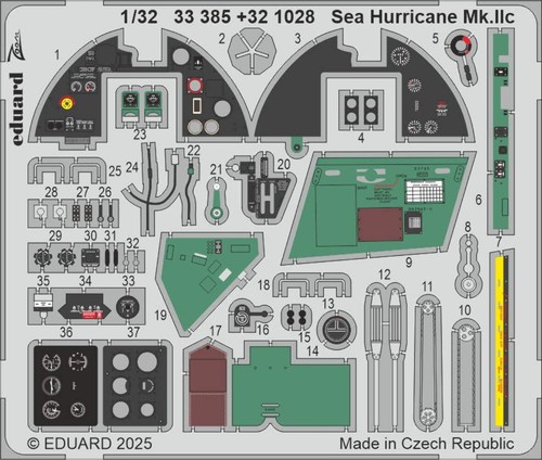 Eduard 33385 hawker - 1:32,