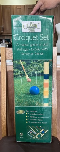 Croquet set kingfisher - set, by