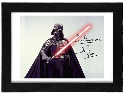 Dave prowse signed autograph - dave,