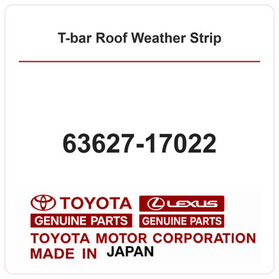 Toyota genuine 63627 17022 - toyota,