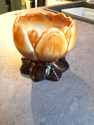 West german drip glaze tulip - west,