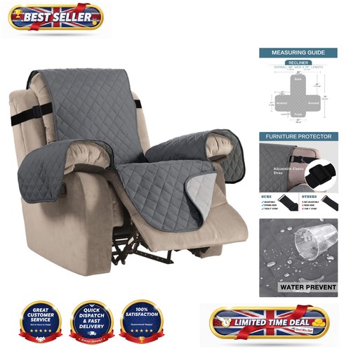 Geometric recliner chair - chair, cover