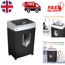 Quiet 15-Sheet Cross Cut