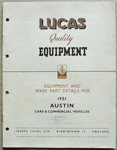 Lucas austin cars commercial - lucas,