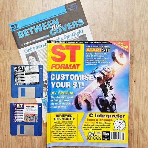 Atari format magazine - st,