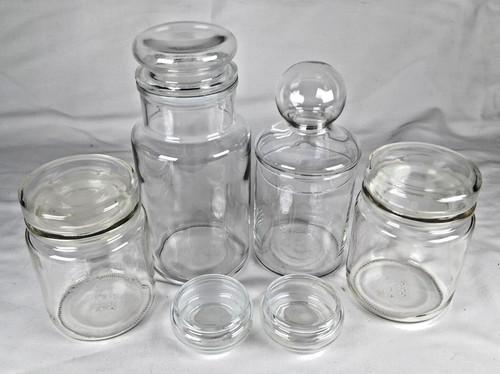 Assortment vintage glass - of, 4