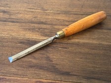 Vintage Wm MARPLES 5/8" Boxwood Handled Bevel Edge Chisel Made in England