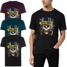 Men's Casual Band T-shirt Merch - Official Unisex Cotton Rock Metal Concert Tee