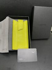 Original New Case Brand Vertu Aster, Yellow , Stylish, Luxury, Phone Wallet
