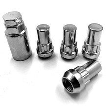  4 x ALLOY WHEEL LOCKING NUTS FORD TRANSIT CUSTOM  M14 x 1.5 19MM BOLTS LUGS  19