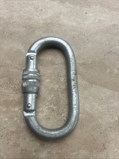 0 Shaped Screw Lock Carabiner 23KN EN362:2004CE Rock Climbing Scaffolding 