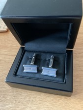 Men’s Hot Diamonds Sterling Silver Cufflinks in Box