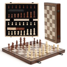 39cm Wooden Magnetic Chess Set