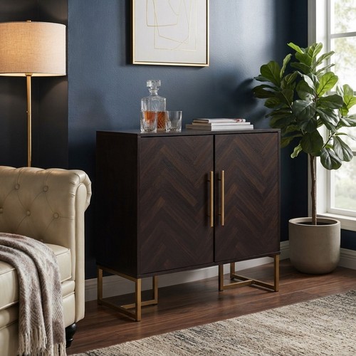 Elegant dark wood sideboard - elegant,