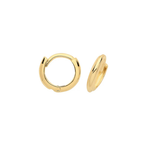 Hinged earrings 9ct - 9ct, yellow