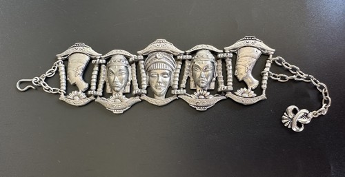 Vintage turkish panel bracelet - turkish,