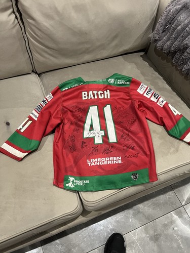 Cardiff devils signed jersey - devils,
