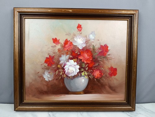 Robert cox signed floral - signed,