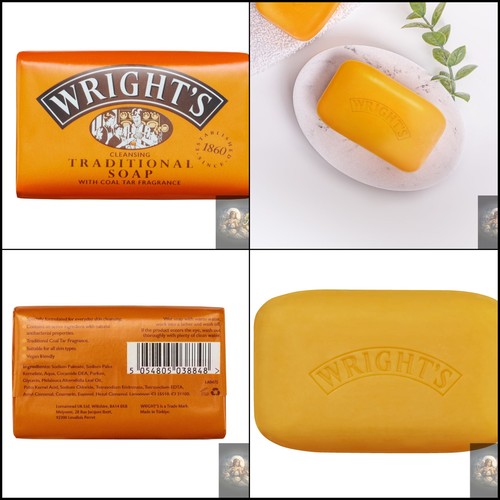 Wright coal tar soap - coal,