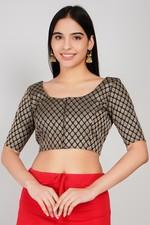 Women's Brocade Designer Saree