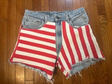 Levis 550 Denim jean shorts